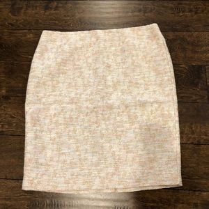 Ann Taylor Skirt - Size 14 - Beige Multi Color